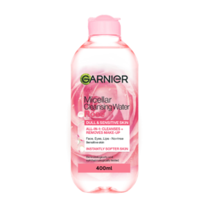 Garnier Skin Naturals Agua Micelar con Agua de Rosas – Desmaquillante iluminador