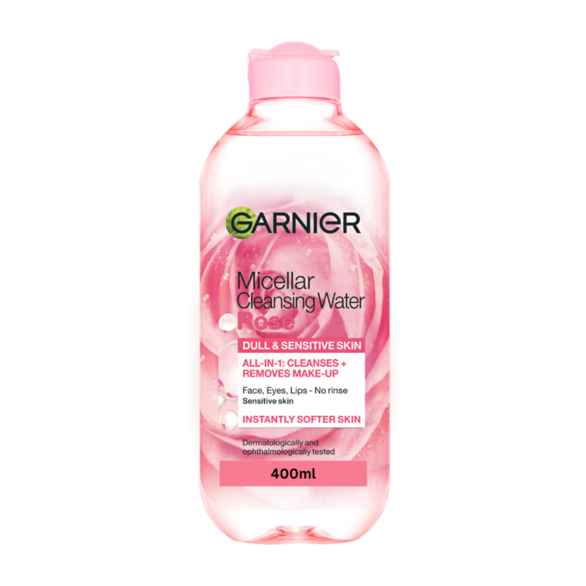 Garnier Skin Naturals Agua Micelar con Agua de Rosas – Desmaquillante iluminador