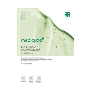 Medicube Super Cica Calming Mask – Mascarilla de tela calmante 27 g