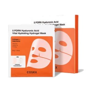 COSRX 5 PDRN Hyaluronic Acid Vital Hydrating Hydrogel Mask – Mascarilla hidrogel hidratante 3 uds