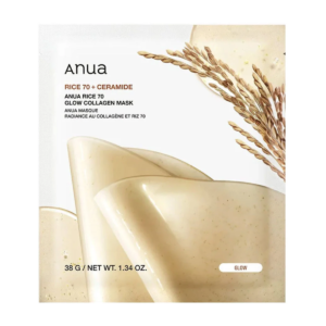 Anua Rice 70 Glow Collagen Mask